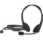 Behringer HS20 USB Stereo Headset with Swivel Microphone