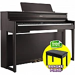 Roland HP704 Digital Piano with Piano Bench