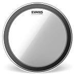 Evans BD16EMAD Clear 16 inch Externally Basshead 