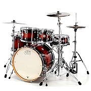 DW Design 5 Piece Drum Set, Tobacco Burst