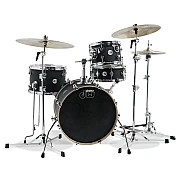 DW Design Mini Pro 18" 4 Piece Drum Set, Black Satin