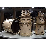 DW Collector's Natural Satin Gold Hardware SSC 7 Piece Drumset
