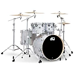 DW DWe Electronic/Acoustic 5 Piece Drum Set, Diamond Nebula