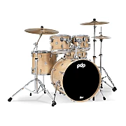 PDP Concept Maple PDCM2215NA Natural Lacquer 5 Piece Drum Set
