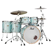 Pearl Session Studio Select 6 Piece Drum Set, Ice Blue Oyster