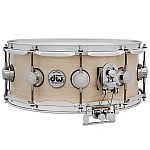 DW Collector's DRSO5514SSC-TX True Sonic 5.5x14 inch Snare Drum, Natural Satin Oil