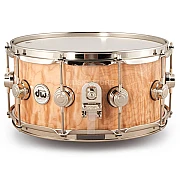 DW Collector's DRU66514SSG 14"x6.5" Exotic Purple Heart with Gold Hardware Snare Drum 