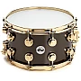 DW Collector's Brass DRVB0814SVG 14x8 inch Snare Drum, Black Nickel