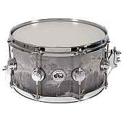 DW Collector's DRVC0713SVC 7"x13" Concrete with Satin Chrome 5mm Snare Drum 