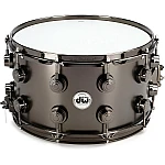 DW Collector's DRVD0814SVNBK Metal Brass 14x8 inch Satin Black Over Brass