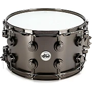 DW Collector's DRVD0814SVNBK Metal Brass 14x8 inch Satin Black Over Brass