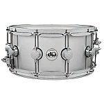 DW Collector's DRVM6514SVS 14x6.5 inch 1mm Thin Aluminum Snare Drum 