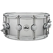 DW Collector's DRVM6514SVS 14x6.5 inch 1mm Thin Aluminum Snare Drum 