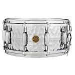 Gretsch G4164HB Hammered Chrome Over Brass 6.5″ x 14″ Snare Drum