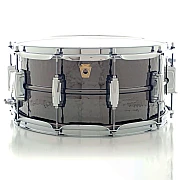 Ludwig Black Beauty LB417K 6.5"x14" Hammered Brass Imperial Lug Snare Drum 