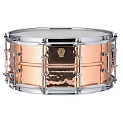 Ludwig LC662KT Copperphonic 6,5"x14" Snare Drum Hammered Shell, Tube Lugs