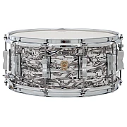 Ludwig Classic Maple LS403XXWA 6.5"x14" Snare Drum, White Abalone 