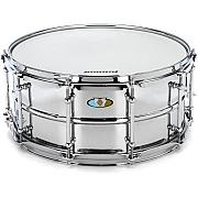 Ludwig Supralite LU6514SL 6.5"x14" Steel Snare Drum 