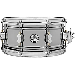 PDP PDSN6513BNCR Concept Series Black Nickel Over Steel 6.5x13" Snare Drum, Black Nickel