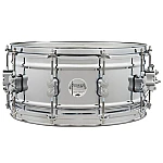 PDP PDSN6514SSCSC Concept Chrome Over Steel 6.5x14″ Snare Drum, Chromed Steel 