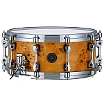 Tama PMM146-STM 14x6 inch Starphonic Snare Drum, Satin Mappa Burl Made in Japan