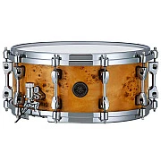 Tama PMM146-STM 14x6 inch Starphonic Snare Drum, Satin Mappa Burl Made in Japan