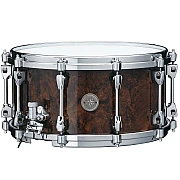 Tama PWB147-GWB 14x7 inch Starphonic Walnut Snare Drum, Gloss Black Walnut Burl