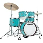 Tama Club JAM LJ56H5-AQB 5 Piece Limited Drum Kit with Hardware, Aqua Blue
