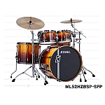 Tama Superstar Hyperdrive ML52HZBSP SFP Limited 5 Piece Drum Set, Sunset Fade Lacebark Pine