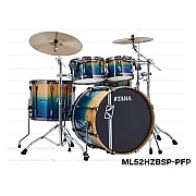 Tama Superstar Hyperdrive ML52HZBSP PFP Limited 5-Piece Drum Kit, Sapphire Fade Lacebark Pine
