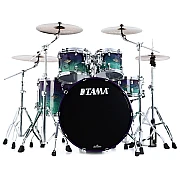 Tama Starclassic Walnut/Birch WBS52RBMS-NMF Limited 5 Piece Drum Set, Nebula Mappa Burl Fade