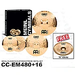 Meinl Classics Custom Extreme CCEM480+16CH Metal Cymbal Set FREE 16 inch (China)