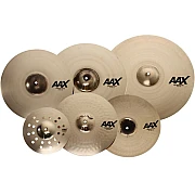Sabian AAX Praise and Worship Cymbal Set 14/16/18/21 inch with Free 10 inch Aero Splash