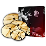 Zildjian KCD900 K Custom Dark 4-Piece Cymbal Box Set Pack