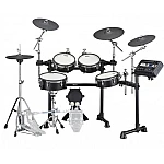 Yamaha DTX8 KXBF Electronic Drum Set, Black Forest
