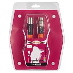 Bespeco SLFM900 XLR Male to XLR Female Mic Cable (Black/Orange, 30')