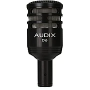 Audix D6 Cardioid Dynamic Kick Drum Microphone