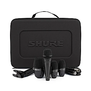 Shure PGADRUMKIT4 4-PieceDrum Microphone Kit