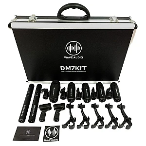 Wave Audio DM7Kit 7 Mic Drum Set
