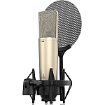 Donner DC 87 Studio Condenser Microphone with Two Diaphragms for Podcast and Recording
