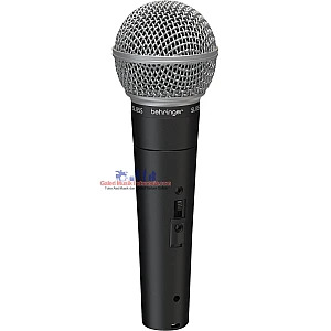 Behringer SL 85S Dynamic Cardioid Handheld Microphone with On/Off Switch