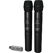 Behringer ULM202 USB 2.4 GHz Dual Wireless Microphone System