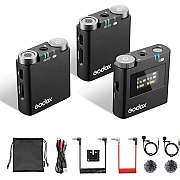 Godox Virso S M2 Wireless Lavalier Microphone System