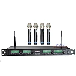 Mipro ACT312BT/4*ACT32H 4Mic Wireless Microphone