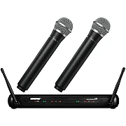 Shure SVX288/PG58 Dual Vocal Wireless System 