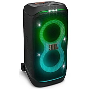 JBL PartyBox Stage 320 Bluetooth Speaker with Telescopic Handle & Wide Sturdy Wheels 