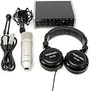 Tascam US-2x2TP-CU USB Audio Interface Bundle
