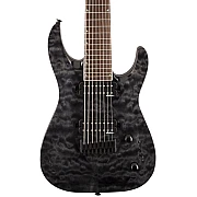 Jackson Dinky Arch Top JS32 8Q DKA HT, Transparent Black