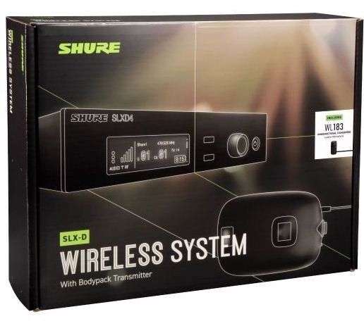 Jual Shure SLXD14/83 Wireless System with SLXD1 and WL183 ...