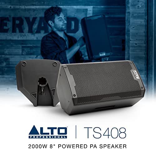 ALTO TS408 - 2000-WATT 8-INCH 2-WAY POWERED LOUDSPEAKER WITH BLUETOOTH